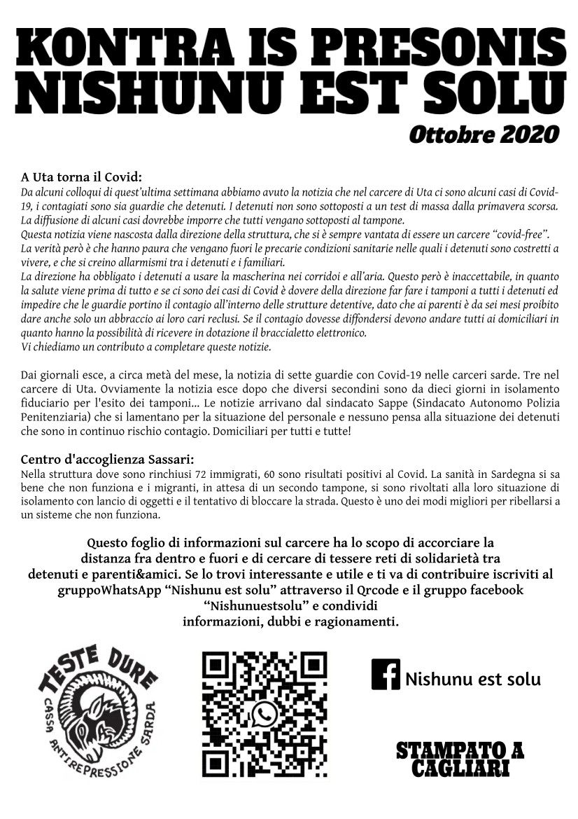 Bollettino Ottobre 2020