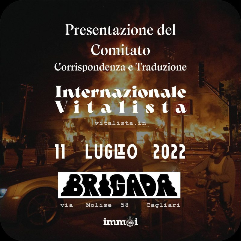 Presentazione del Comitato Corrispondenza e traduzione INTERNAZIONALE VITALISTA